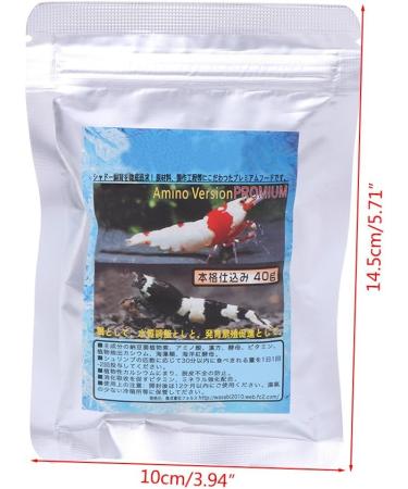 Shrimp Food Natto Sticks Sinking Pellets 1.4 Oz Healthy Nutrition Balanced Blended Diet for Snails & Tropical Fish Fish Food Flakes - Buy Online on GoSupps.com