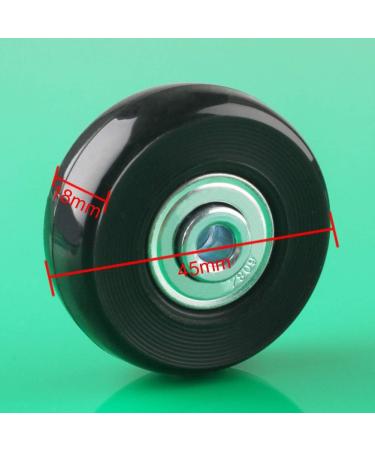 F-ber Suitcase Luggage Wheels Replacement Kit - Set of (2) OD40/45/50/54/60/64mm Wheels - ABEC 608zz Skate Inline Outdoor Skate Replacement Wheels - Multiple Sizes Available - Buy Online on GoSupps.com
