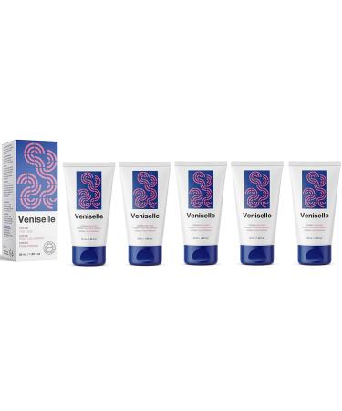 Veniselle - vein cream for legs - 50 ml horse chestnut chamomile nettle menthol | 5 pieces 50 g (pack of 5)