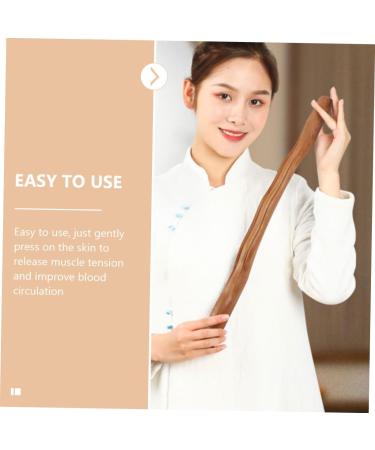 Buy Minkissy Roll Rod & Wooden Health Tools for Full-Body Massage | Leg & Stomach Muscle Relief - International Shipping - Buy Online on GoSupps.com