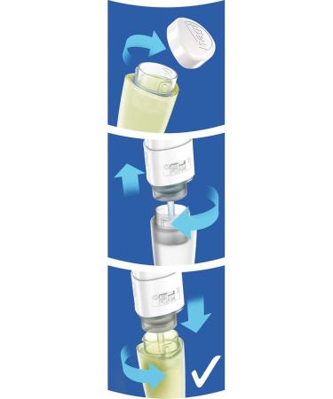 Hagi Hand Disinfection Foam - 2-Pack Refill for Mini Foam Dispenser (60 ml) | Pleasantly Fragrant & Effective Sanitizer - Buy Online on GoSupps.com