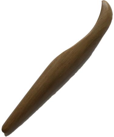 Triggerstab Wood Massage Tool - Sandalwood Trigger Point Therapy for Pain Relief - Gua Sha Treatment Aid - Back & Shoulder Massage - Hardwood Physiotherapy - Buy Online on GoSupps.com