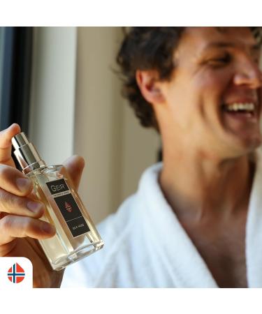 Geir Ness Eau de Parfum Spray For Men - Long Lasting Fresh Cool Scent - Mix of Refreshing Norwegian Mountain Fragrance Fresh 1.7 Fl Oz (Pack of 1) - Buy Online on GoSupps.com