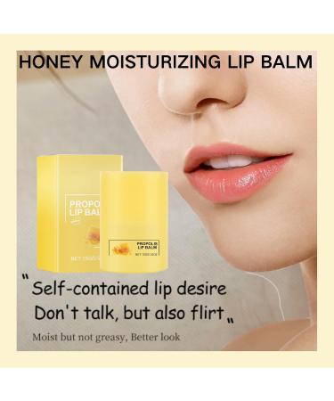 Honey Moisturizing Lip Balm - Lip Balms - Lip Care Lip Repair - Hydrating Lip Balm - Lip Moisturizer- Honey Lip Mask for Dry Lips - Reduces Dead Skin and Cracks - Buy Online on GoSupps.com