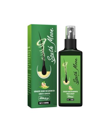 GrowthPlus Spray nourrissant au gingembre base de plantes liquide de croissance des cheveux spray nourrissant au gingembre lotion capillaire pour traitement des racines(100 ml)