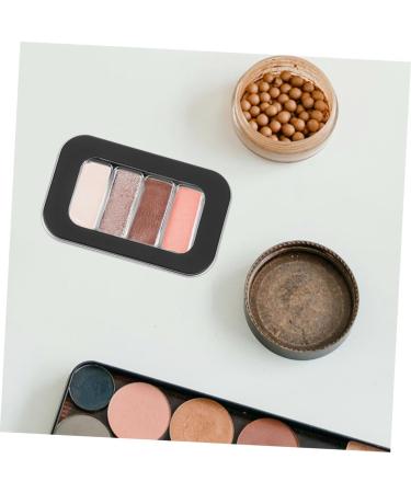 Palette Magn tique Vide 2 Pi ces Petit Format en Plastique Abs Noir Mat Porte-maquillage pour Fards Paupi res et Surligneurs Voyage Compacte - Buy Online on GoSupps.com