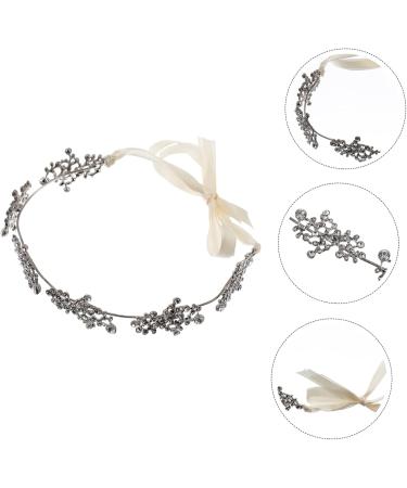 1pc Hair Accessories Wedding Rhinstone Bridal Headpieces Birthday Vine Bridal Vine Bridal Hair Vine Adjustable Headband Rhinestone Crown Rhinestone Hair Bride Alloy Fashion - Buy Online on GoSupps.com