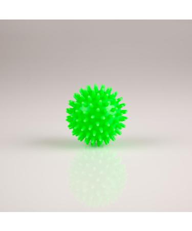 Sport-Tec Hedgehog Ball Massage - Soft Reflexology Self-Massage Ball ( 7 cm Neon Green) | International Shipping - Buy Online on GoSupps.com