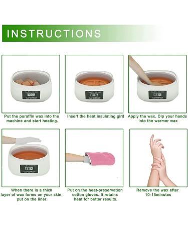 Bain de Cire de Paraffine Professionnel Chauffe-Cire de Paraffine Chauffe-Cire de Bain Th rapeutique Hydrate et Renouvelle La Peau pour Les Mains et Les Pieds Salon de Beaut  - Buy Online on GoSupps.com