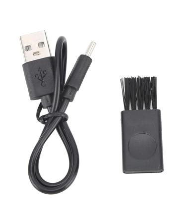 Mini Electric Beard Trimmer for Travel | Type-C Double Head | Silver - Stylish & Portable Grooming Solution - Buy Online on GoSupps.com