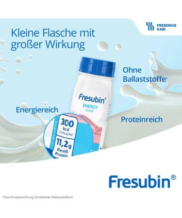 Fresenius Kabi Fresubin Energy Drink Vanilla 4x200ml - Nutritional Support for Energy Needs | Buy Online - Buy Online on GoSupps.com