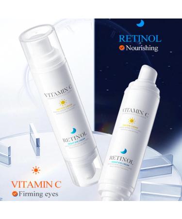 Anti-Wrinkle Eye Cream Containing Vitamin C and Retinol Hydrates and Moisturizes Lift and Firm Skin Reduces Wrinkles and Fine Lines Improves Eye Bags and Dark Circles Korean Skincare 0.71 Oz - Buy Online on GoSupps.com