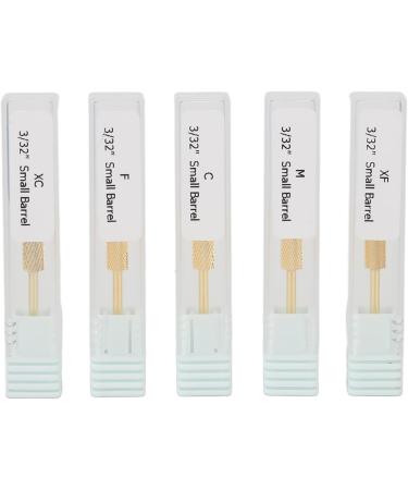 Nail Grinding Barrel Bits Durable 5 Pieces Nail Drill Barrel Bits Multifunctional Grinding Head for Nail Beginners for Home - Buy Online on GoSupps.com