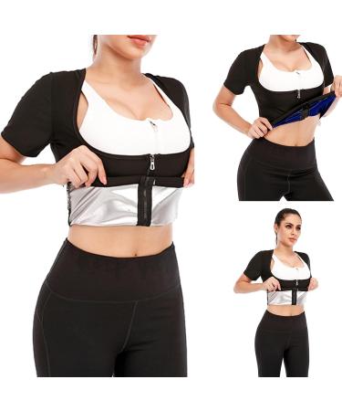 Women's Sauna Vest & Compression Shirts | Heat-Insulating Waist Trainer & Body Shaper Top | Size L/XL | Enhance Your Workout with Stylish Corsets - Buy Online on GoSupps.com