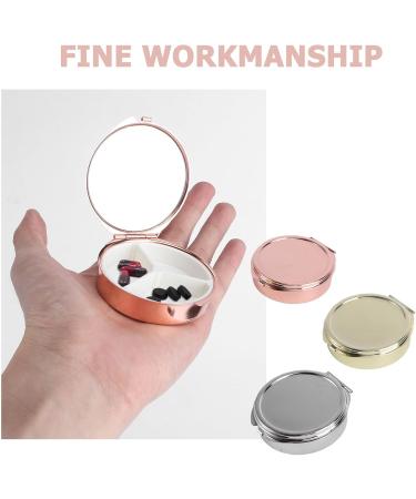 FOMIYES 3pcs Compartment Metal Pill Organizer | Colorful Medicine Box & Storage Case - Perfect for Travel & Home - Buy Online on GoSupps.com