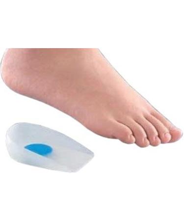 Boolavard Silicone Gel Heel Inserts - 100% Medical Grade for Plantar Support & Comfort - Medium Size Orthotic Solution - Buy Online on GoSupps.com