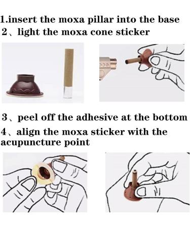 Moxibustion Moxa Cones - Pure Moxa for Energy Collection & Healthcare | International Shipping - Buy Online on GoSupps.com