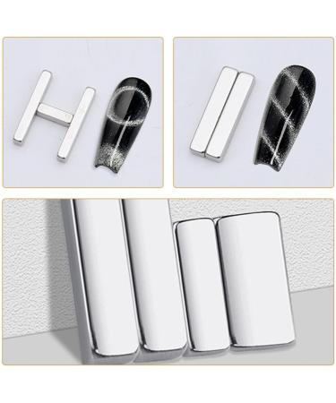 FOMIYES 4 Sets Cat Eyes Magnets for Nails 3D Cat Eye Magnet Stick Nail Magnetic Tools Nail Art Magnets Professional Manicure Tools - Buy Online on GoSupps.com