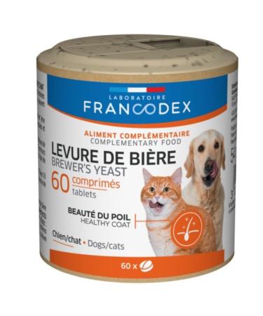 Francodex - Brewer's Yeast Dog & Cat - 60 Tablets 170385 Multicolor