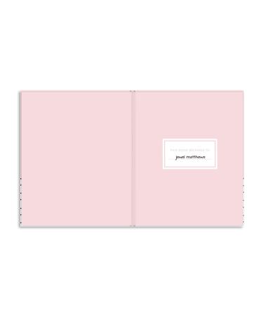 Pearhead Hello Beautiful Baby Memory Book - Pink First 5 Years Keepsake with Photo Insert - Buy Online on GoSupps.com