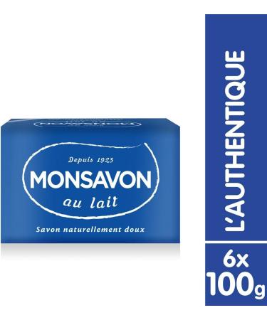 Monsavon Authentic Soap 6 x (4 x 100g) 24 Soaps - Buy Online on GoSupps.com