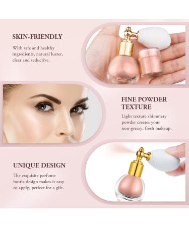 AOOWU Glitter Powder Spray- Shimmering Body Highlighter for Women- Pink Sparkle Makeup Spray - Buy Online on GoSupps.com
