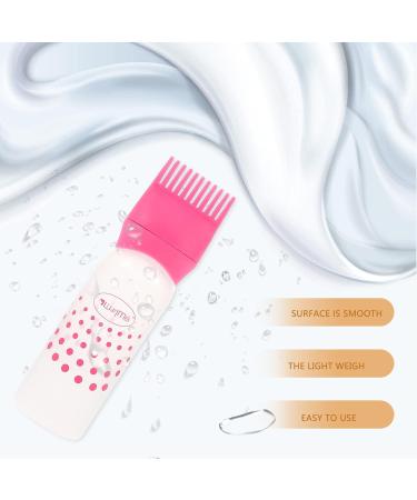 Partykindom 3-Piece Root Comb Applicator Bottle Set - Hair Dye Applicator Brush & Refillable Container for Salon Use | International Shipping - Buy Online on GoSupps.com