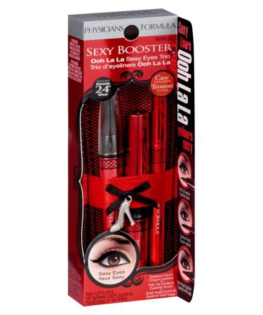 Physicians Formula Sexy Booster Ooh La La Eyeliner Set - Black Kohl Kajal, Pencil & Felt Tip, 24-Hour Wear - Buy Online on GoSupps.com