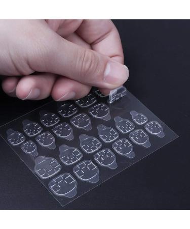 240-Pc Double-Sided Nail Glue Stickers - Flexible Adhesive Tabs for Fake Nails | Kalolary - Buy Online on GoSupps.com