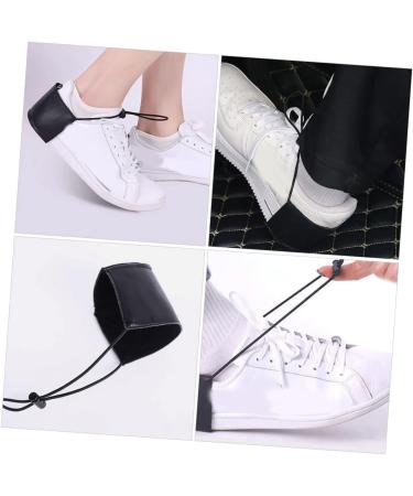 Shop Mobestech Heel Protectors - 2 Pairs Women's & Men's Sneaker Bottom Covers Unique Leather Shoe Guards & Heel Savers for Ultimate Protection - Buy Online on GoSupps.com