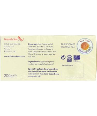Tick Tock Rooibos Sachets de th 80s 200 g - Buy Online on GoSupps.com