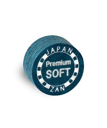 Zan Premium Soft Pool Billiard CUE TIP - 1 pc - 9 Layers 13 mm