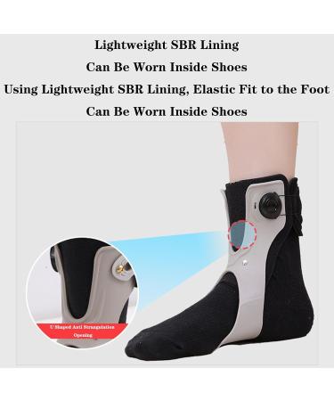 Buy SFKLYU Drop Foot Orthosis Support - Ankle Stabilizer Brace for Sprains & Tendonitis | Breathable & Portable | Ideal for Volleyball & Basketball | Right Size S - Buy Online on GoSupps.com