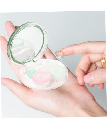 Buy Ultechnovo Contact Lens Container Set | Practical Organizer with Mirror for Eye Care - Ship Internationally - Buy Online on GoSupps.com