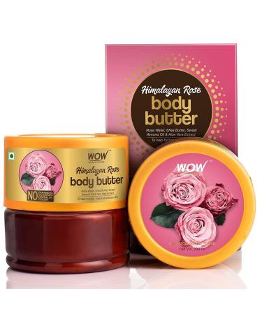 WOW Skin Science Body Butter Himalayan Rose 200ml Rose 6.70 Fl Oz (Pack of 1)
