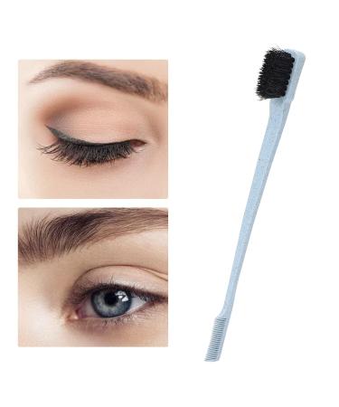 Buy Eyebrow Brush & Eyelash Comb - Double Head Makeup Tool for Perfect Lashes & Brows - Blue Color - Shop Internationally - Buy Online on GoSupps.com