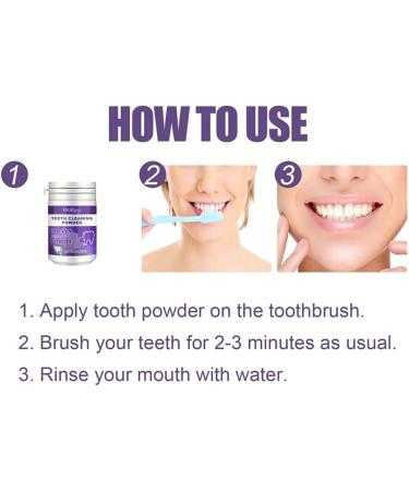 3 Days Teeth Whitening Pearl Probiotic Tooth Powder Has Refreshing Taste Refreshing Mint Flavor Effective Teeth Whitening Remove Stains (1pc) - Buy Online on GoSupps.com
