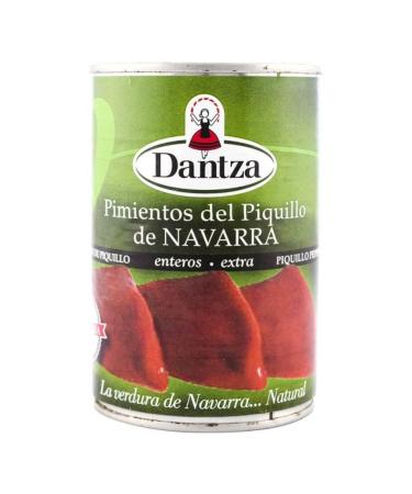 Extra piquillo peppers from Navarre Dantza tin 390 gx 6 boxes