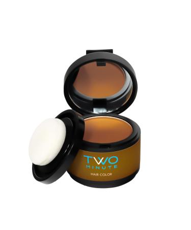 (Cafe con Leche) Light Brown Powder Instant Cover of Grey Hair Root Concealer Touch Up Roots Grey Hair Sweatproof and Windproof Light Brown