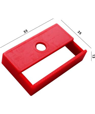 Childproof Car Seatbelt Lock Buckle Guard - Red - Buy Online on GoSupps.com