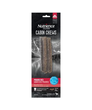 Nutrience Grain-Free Sub-Zero Cabin Chews Antler Sticks Dog Treats Prarie Red Beef 5 pcs 110 g (3.9 oz)