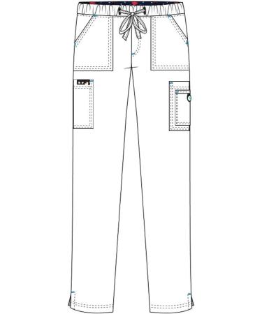 KOI Basics 731 Women's Holly Scrub Pant in Medium Heather Grey - Buy Online on GoSupps.com