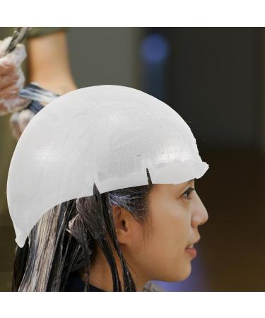 Cabilock Bonnet de Coloration en Silicone R utilisable Semi-transparent avec Trous Crois s Taille lastique Adaptable pour Salon de Coiffure et Usage Domestique Bonnet M ches - Buy Online on GoSupps.com
