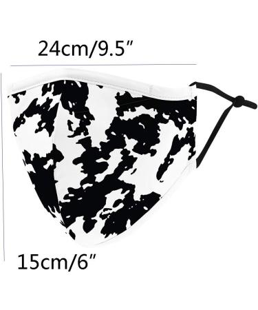 Yliquor 1PC Adult Cycling Milk Shreds Mask Windproof Anti-Spitting Protective Washable Cotton Face Covering Reusable for Cycling Camping Travel (1 PC Camouflage) - Buy Online on GoSupps.com