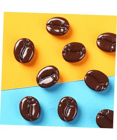 CIYODO 25pcs Simulated Coffee Beans Models Coffee Beans DIY Accessory Photo Prop Accessories Artificial - Buy Online on GoSupps.com