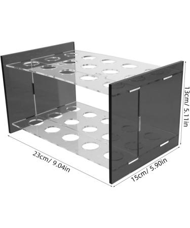 COHEALI Art Scissors Stand 15-hole Craft Scissor Holder Acrylic Test Tube Rack Handcraft Tool Shear Organizer Pen Storage Display Stand - Buy Online on GoSupps.com