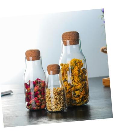 Milisten Food Grains Container Sealed Jar Glass 1 - Buy Online on GoSupps.com