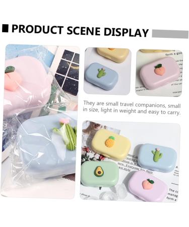 Healvian 8 STK Colored Contact Lenses Container Set | Portable Suitcase & Storage Box for Lens Care & Travel - Buy Online on GoSupps.com
