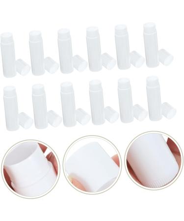  CIMAXIC 50pcs Container With Lid Lip Balm Tube Wax Tube Empty Lip Balm Containers With Cover Lipstick Tube 4g - Buy Online on GoSupps.com