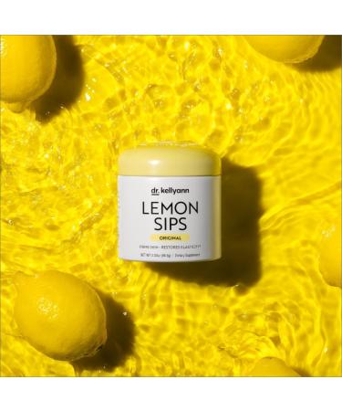 Dr. Kellyann Lemon Sips Citrus Drink Mix (21 Servings) Rehydrate Detox Revitalize Sugar Free Fat Free Non GMO Hydrates and Firms Skin (Lemon) - Buy Online on GoSupps.com